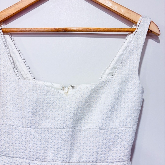 CYNTHIA CYNTHIA STEFFE Cream shiny dress - Picture 3 of 7